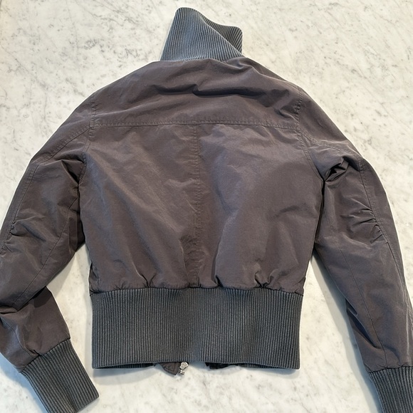 Women’s Ben Sherman Aviator Jacket, size S in gray - Picture 7 of 9